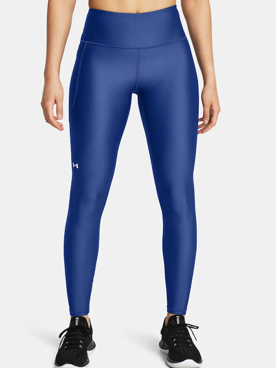 Under Armour Frauen Leggings Hochgeschnitten Blau