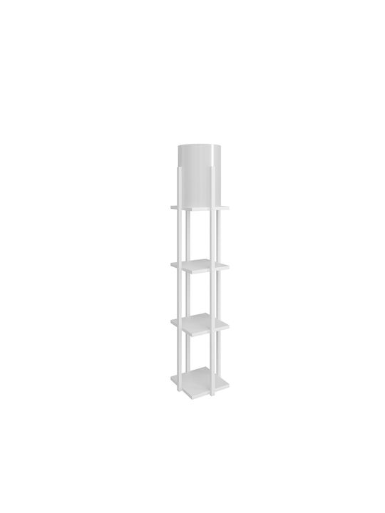Lampă de Podea Î135cm. Alb