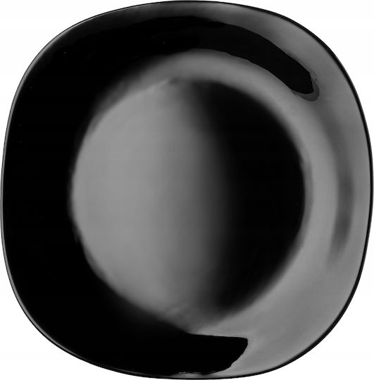 Kadax Teller Untiefe Oval Schwarz 28x28cm