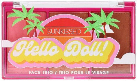 Sunkissed Hello Doll Face Trio Blusher Palette