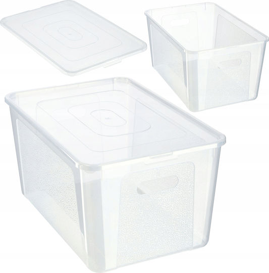 Kadax Cutie De Depozitare Din Plastic Cu Capac 17lt