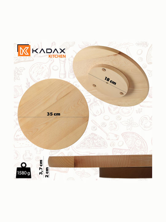 Kadax Πλατώ Σερβιρίσματος Περιστρεφόμενο Ξύλινο
