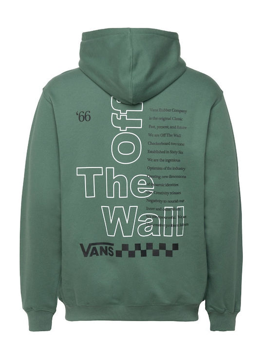 Vans Men's Sweatshirt with Hood and Pockets cypress