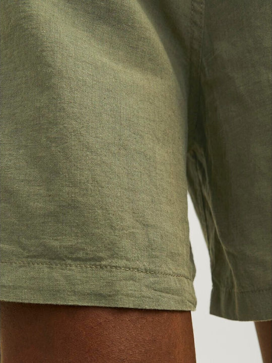 Bermudă de Bărbați Chino Olive