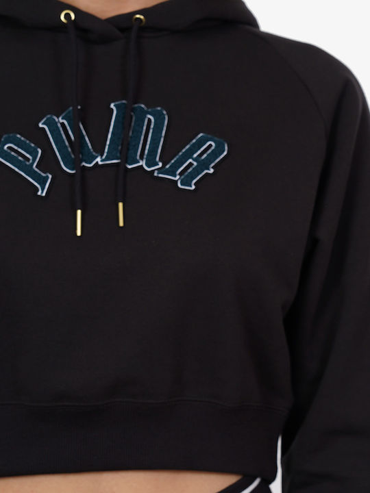 Classics Damen Sweatshirt Kapuzen Schwarz