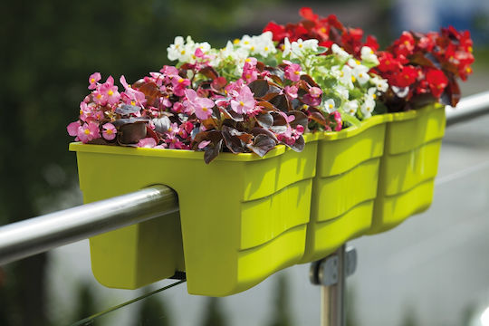 Wave 60 Balcony Pot Railing Box