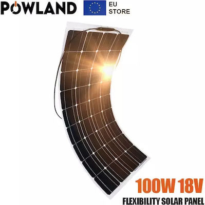 Solar Panel Set Waterproof Flexible 100w Flexible Solar