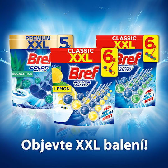 Bref Power Block Λεκάνης με Άρωμα Λεμόνι