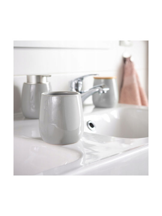 Kadax Cup Holder Ceramic Gray