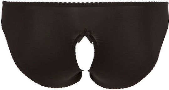 Women's Sexy String Car with Lace Black