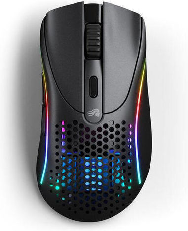 Glorious PC Gaming Race Model D 2 Безжична RGB Геймърска Мишка 26000 DPI Matte White