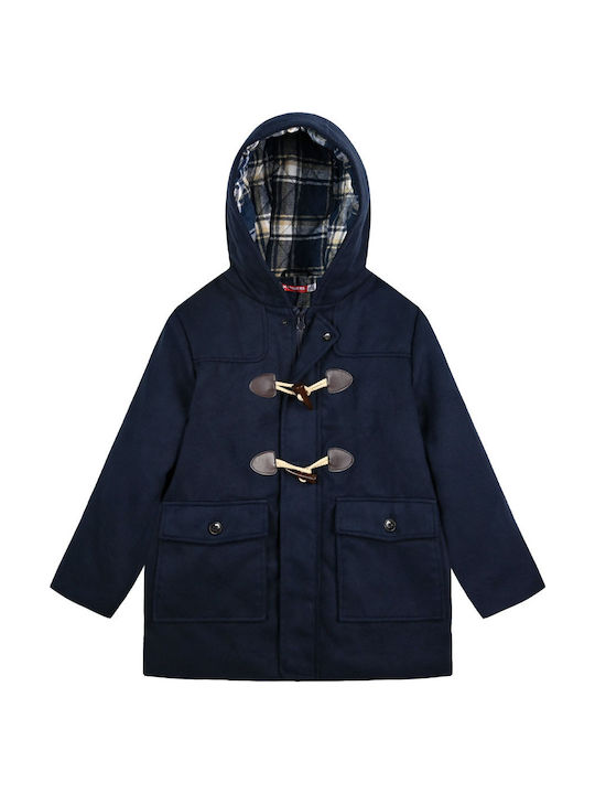 Kids' Coat Montgomery with Hood Anthracite