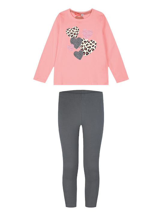 Kids' Set with Leggings Winter 2pcs Black