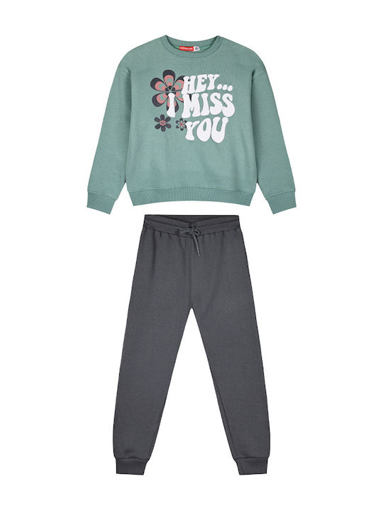 Energiers Kids Sweatpants Set Violet