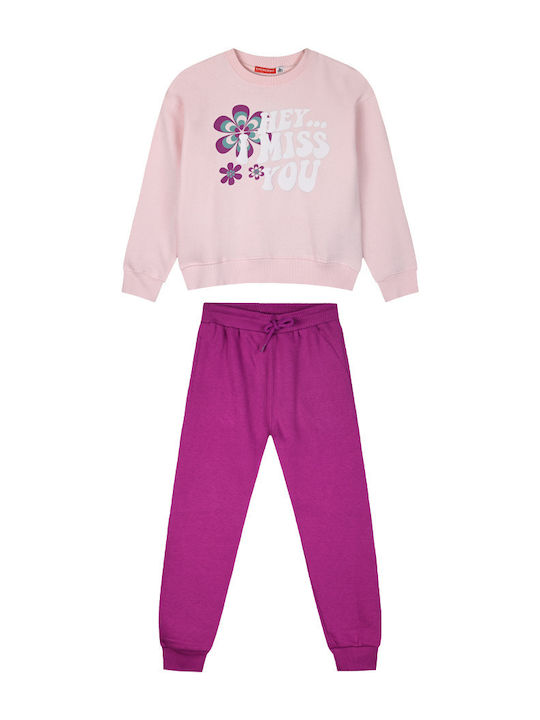 Kids Sweatpants Set Desert Green 2pcs