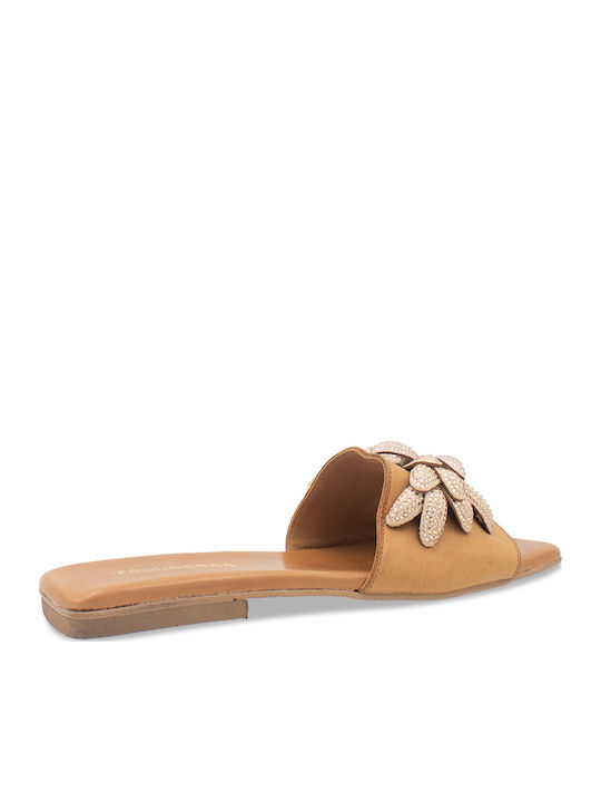 Women's Flat Sandals Brown