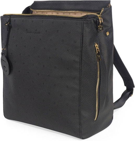 Pasito a Pasito Shoulder/Hand Diaper Bag London Black 32x15x37cm.