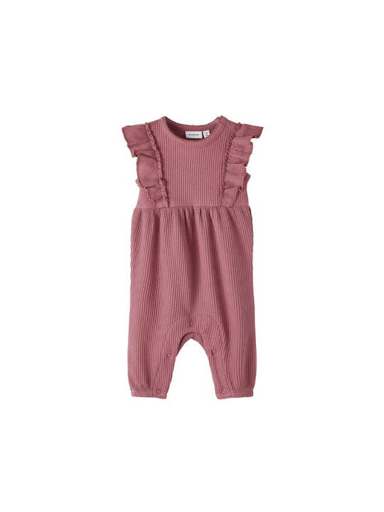 Name It Kids One-piece Fabric Shorts/Bermuda PINK