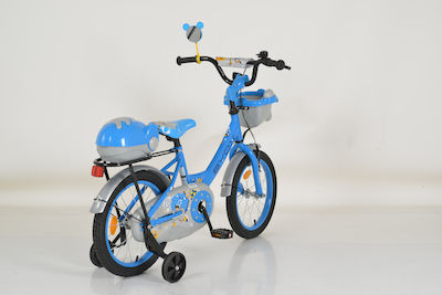 Byox Kinder Fahrrad Stadt Hellblau