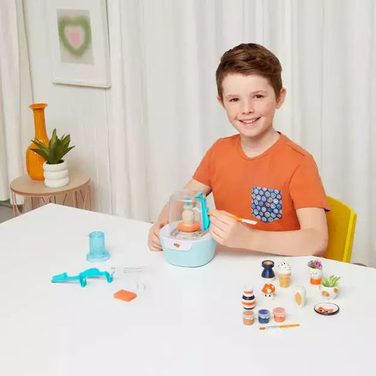 Make It Real Children's Craft Real Mini Pottery Studio for Children 8+ years old Years 4pcs