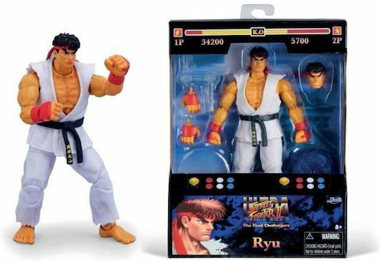 Jada Toys Street Fighter II: Ryu Φιγούρα Δράσης ύψους 15εκ. σε Κλίμακα 1:12