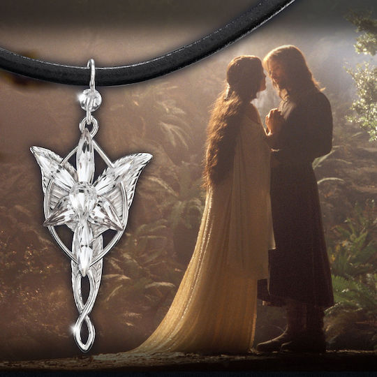 The Noble Collection Lord of the Rings: Mini Evenstar Sterling Silver Κρεμαστό Ρέπλικα