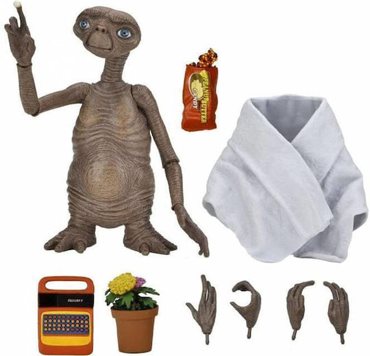 Neca Ultimate E.T. Action Figure Height 12cm in Scale 1:10