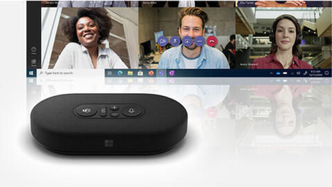Microsoft Аксесоари за Конферентни Системи Modern Usbc Speaker Съвместим с Microsoft Teams