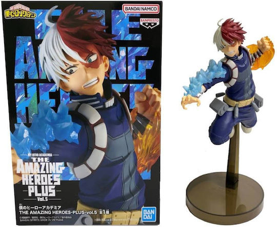 Banpresto My Hero Academia Shoto Todoroki My Hero Academia The Amazing Heroes Plus Shoto Todoroki The Amazing Heroes Special Figure 12cm