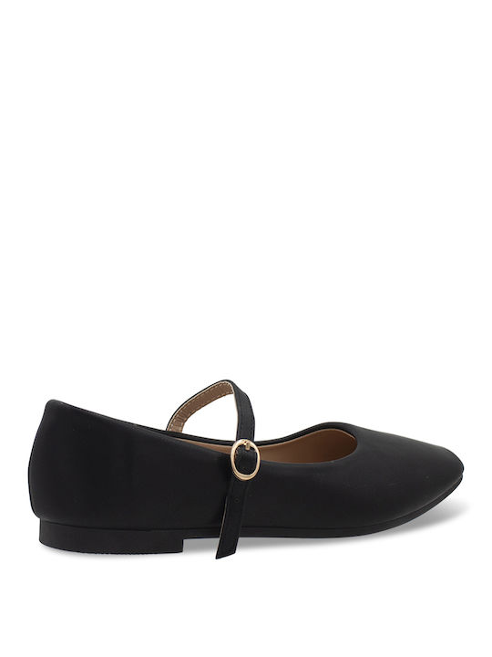 Tsouderos Shoes Damen Ballerinas in Schwarz Farbe