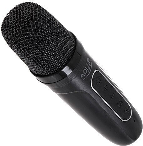 Adler Ηχείο Karaoke με Ασύρματο Μικρόφωνο και Εφέ Φωτισμού AD 1199 AD 1199b Μαύρο