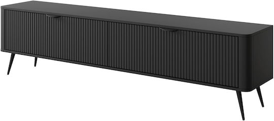 Έπιπλο Τηλεόρασης Lante Ανθρακί Μ200xΠ38xΥ51cm