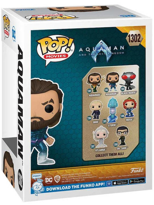 Funko Pop! Filme: Aquaman und das verlorene Königreich - Aquaman Tarnanzug 1302
