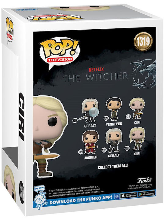 Funko Pop! Television: The Witcher - Ciri Sword 1319