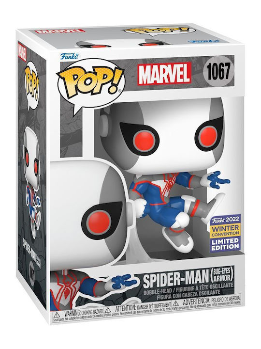 Funko Pop! Marvel: Spider-Man (Bug-Eyes Armor) Bobble-Head Limited Edition Funko Pop! Marvel: Spider-Man (Bug-Eyes Armor) Bobble-Head Limited Edition