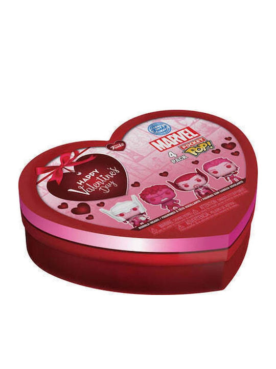 Funko Pocket Pop! Marvel: Valentines Pocket Exclusive 4τμχ Funko Pocket Pop! Marvel: Valentines Pocket Exclusive 4τμχ
