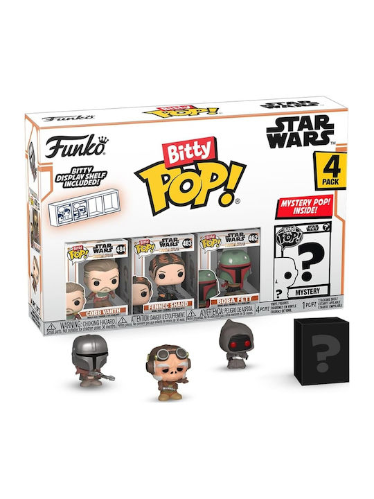 Funko Bitty Pop! 4-pack Star Wars: The Mandalorian - cobb Vanth Vinyl Figures 889698754538 Funko Bitty Pop! 4-pack Star Wars: The Mandalorian - cobb Vanth Vinyl Figures 889698754538