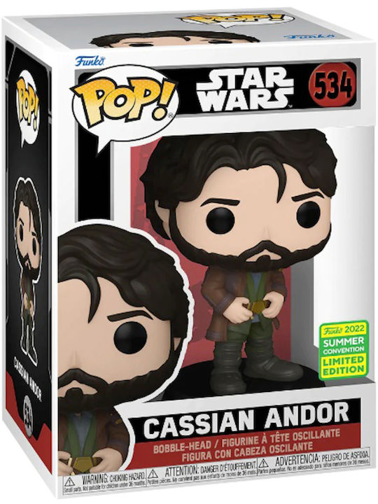 Funko Pop! Disney: Cassian Andor Wackelkopf Limitierte Auflage Funko Pop! Disney: Cassian Andor Wackelkopf Limitierte Auflage