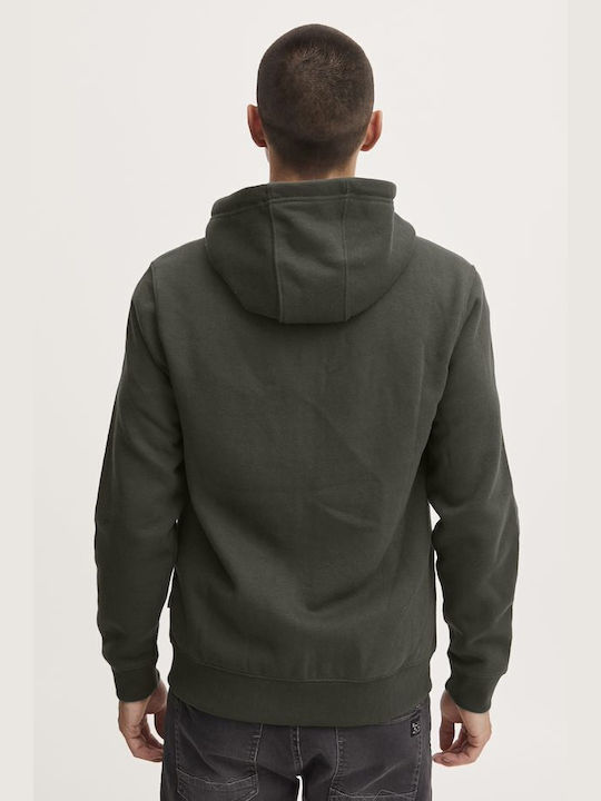 Blend Men's Sweatshirt Jacket Forest Green