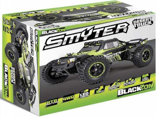 BlackZon Smyter Τηλεκατευθυνόμενο Αυτοκίνητο 4WD Πράσινο