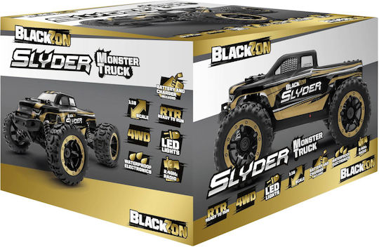 Vestergaard Τηλεκατευθυνόμενο Αυτοκίνητο Monster Truck 4WD Χρυσό