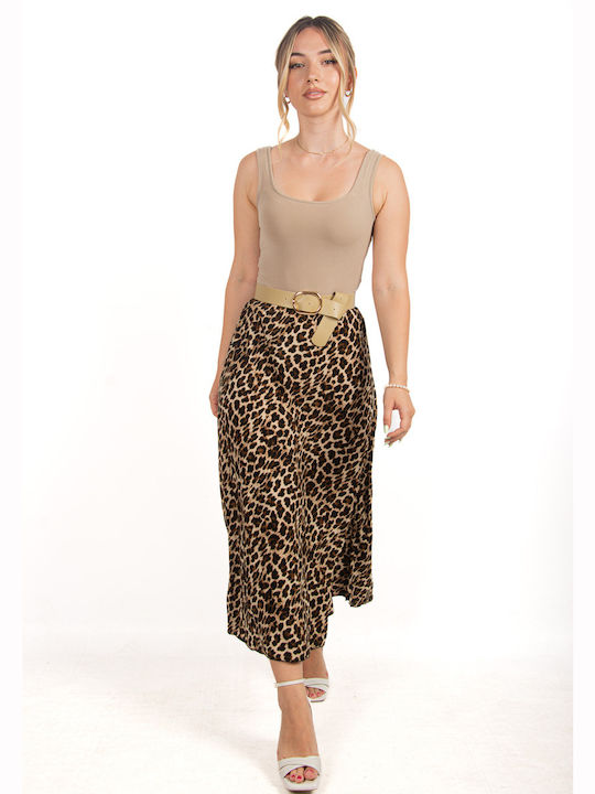 Ellen Skirt Leopard Leopard