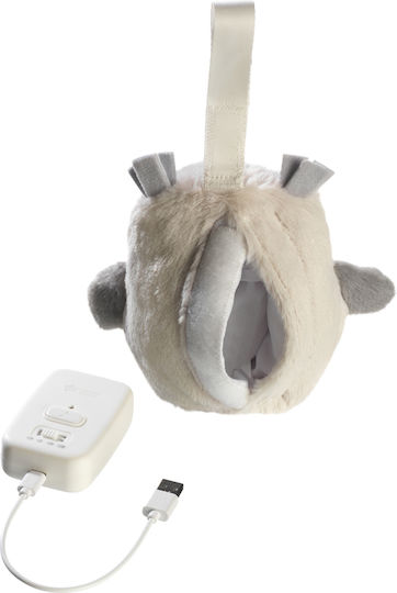Tommee Tippee Sleep Toy Ollie Mini The Owl made of Fabric with Light and Cry Sensor for 0++ Months