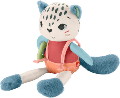 Fisher Price Ζωάκι Fun Snow Leopard από Ύφασμα για 3+ Μηνών