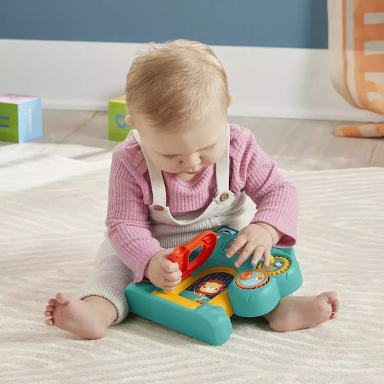 Fisher Price Превозно средство Animal Friends Discovery със звуци за 6++ месеца Къщичка на дърво