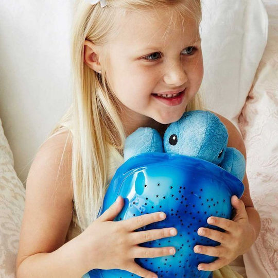 Cloud b Sleep Toy Twilight Turtle with White Noise and Light for 0++ Months Light Blu