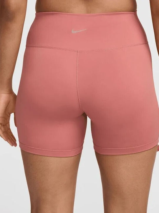 Nike Dri-Fit Training Γυναικείο Ποδηλατικό Κολάν Ψηλόμεσο Canyon Pink/black