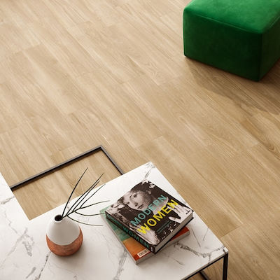 Ravenna Opera Floor Interior Matte Porcelain Tile 75x20cm Miel