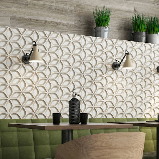 Saloni Ceramica Fliese Boden / Wand Innenbereich 90x30cm Weiß