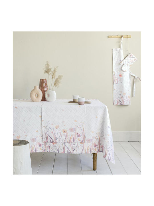 Nima Fabric Placemats Laurel White 50x35cm 2pcs